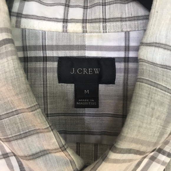 Gray J. Crew button-down shirt - USED - Picture 3 of 4